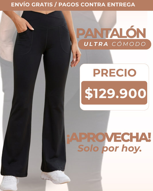 Pantalón Bota Ancha Ultra Cómodo